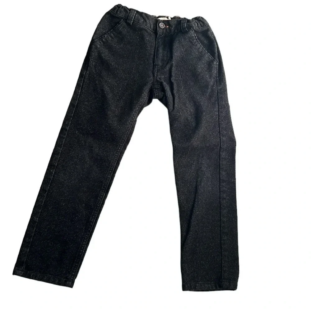 Deux Par Deux boys gray pants